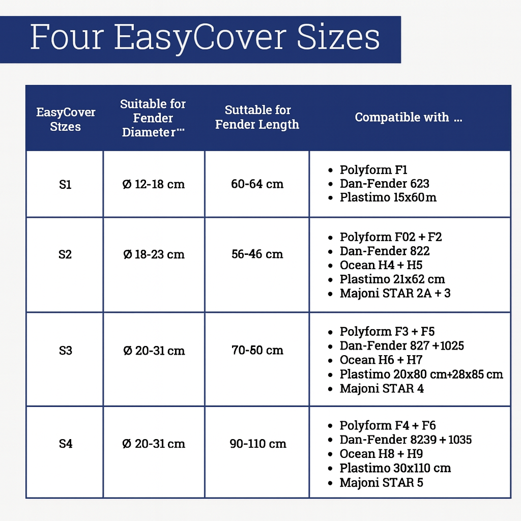 EasyCover – Fenderüberzüge (2er-Pack)