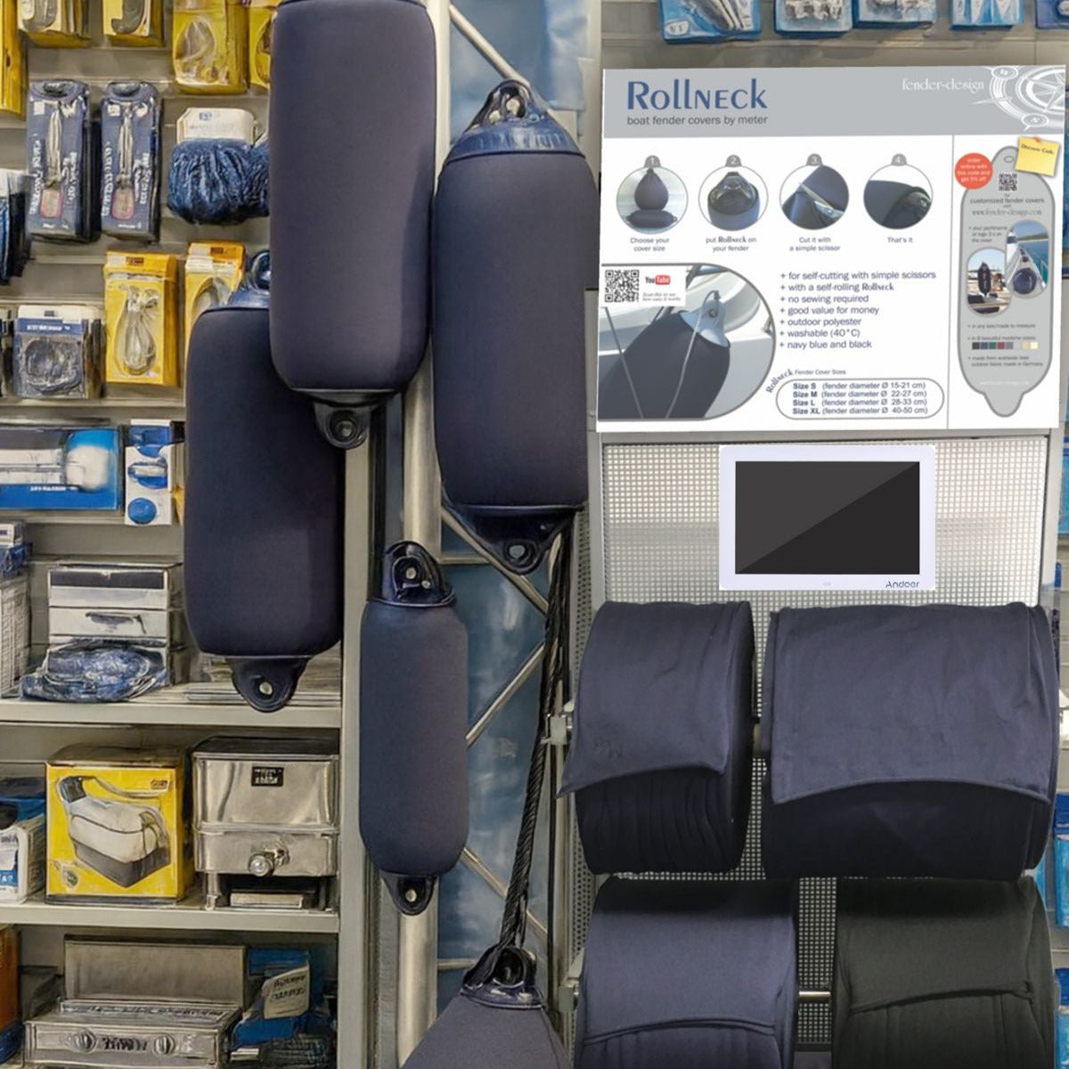 RollNeck Starter Kits inkl. POS-Display